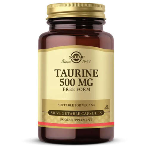 Solgar Taurine 500 Mg 50 Bitkisel Kapsül - Solgar