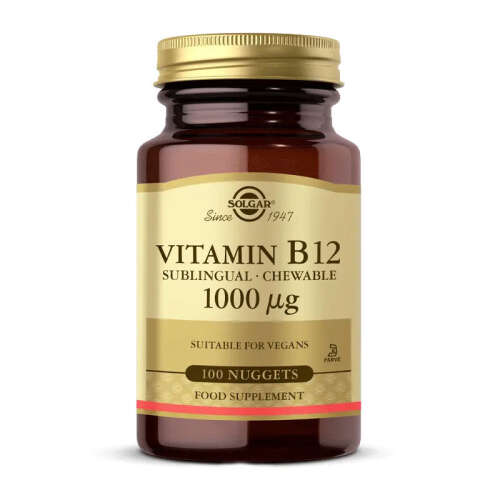 Solgar Vitamin B12 1000mcg 100 Kapsül - Solgar