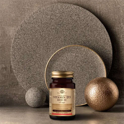Solgar Vitamin D3 1000 IU 100 Çiğnenebilir Tablet - 4