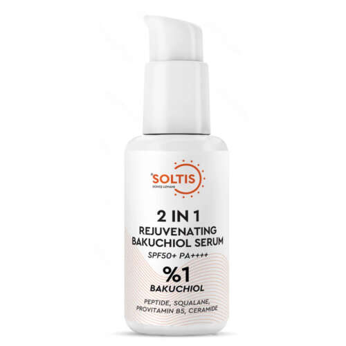 Soltis 2in1 Spf 50 Kırışıklık ve Yaşlanma Karşıtı Retinol Serum 30 ml - Soltis