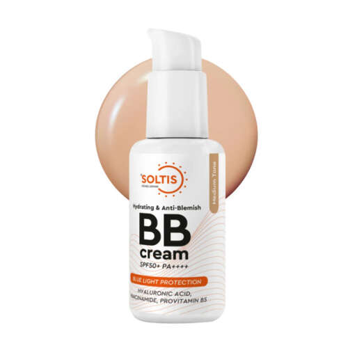 Soltis Nemlendirici ve Leke Karşıtı BB Krem SPF50 Orta Ton 30 ml - Soltis