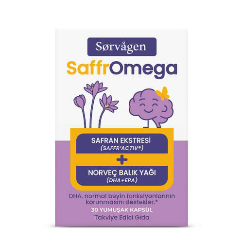 Sorvagen SaffrOmega 30 Yumuşak Kapsül - Sorvagen