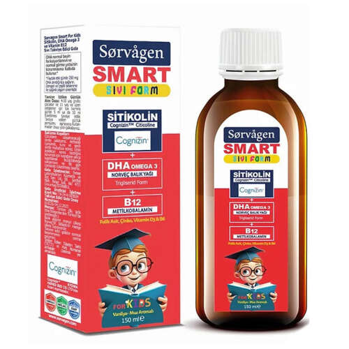 Sorvagen Smart Sıvı Form Stikolin Takviye Edici Gıda 150 ml - 2