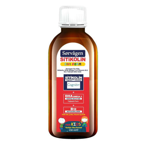 Sorvagen Smart Sıvı Form Stikolin Takviye Edici Gıda 150 ml - 2