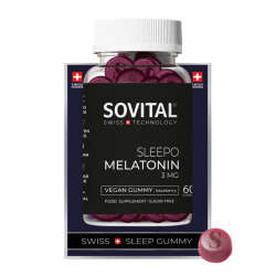 Sovital Sleepo Melatonin 60 Yumuşak Kapsül - 1