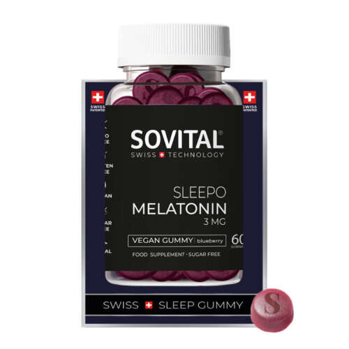 Sovital Sleepo Melatonin 60 Yumuşak Kapsül - 1