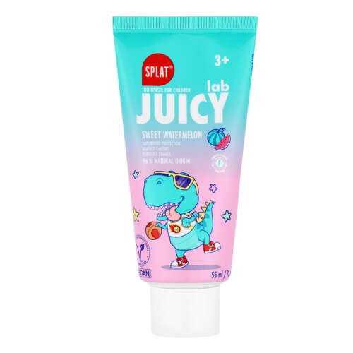 Splat Juicy Lab +3 Yaş Karpuzlu Çocuk Diş Macunu Renkli Simli 50 ml - 2