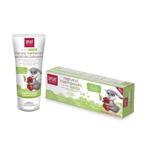 Splat Meyveli Dondurma Diş Macunu 50ml 2-6 Yaş - Çilek ve Vişne - 1