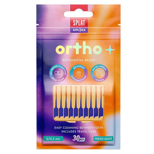Splat Smilex Ortho Arayüz Fırçası Naneli 0,5 mm 30 Adet - Splat