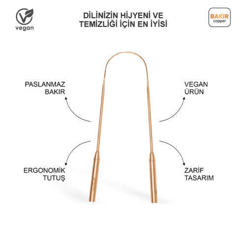 Steriball Bakır Dil Temizleyici - 3