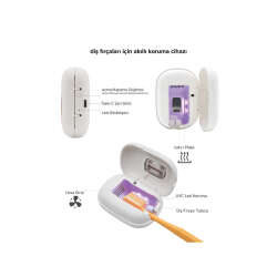 Steriball Diş Fırçaları için Akıllı Koruma Cihazı - Beyaz - 4