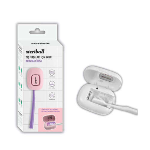Steriball Diş Fırçaları için Akıllı Koruma Cihazı - Mavi - 2
