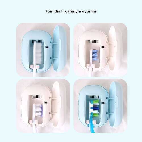 Steriball Diş Fırçaları için Akıllı Koruma Cihazı - Mavi - 8