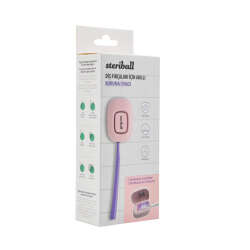 Steriball Diş Fırçaları için Akıllı Koruma Cihazı - Pembe - 3