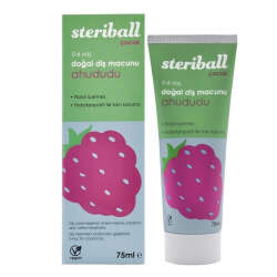 Steriball Doğal Diş Macunu 75 ml - Ahududu - 1