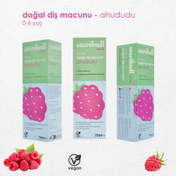 Steriball Doğal Diş Macunu 75 ml - Ahududu - 2