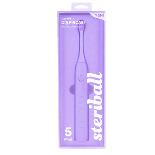 Steriball Elektrikli Diş Fırçası - Lila - Steriball