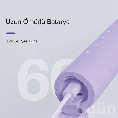 Steriball Elektrikli Diş Fırçası - Lila - 4