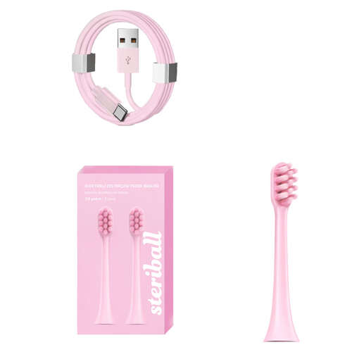 Steriball Elektrikli Diş Fırçası - Pembe - 6