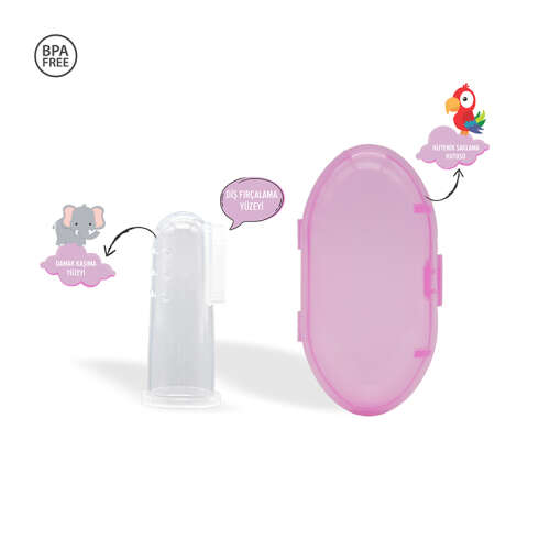 Steriball Hijyenik Silikon Parmak Fırça - 4