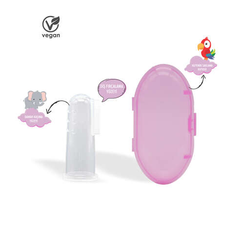 Steriball Hijyenik Silikon Parmak Fırça - 5