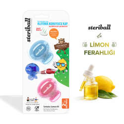 Steriball Kids Diş Fırçası Koruyucu Kap 2 li Paket - 1
