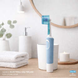 Steriball Pilli veya Şarjlı Diş Fırçaları İçin Hijyenik Diş Fırçası Kabı - Mavi - 3