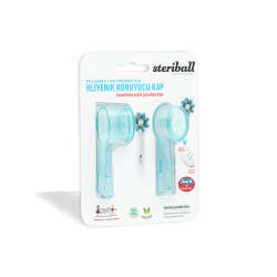Steriball Pilli veya Şarjlı Diş Fırçaları İçin Hijyenik Diş Fırçası Kabı - Turkuaz - 1
