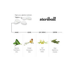 Steriball Pilli veya Şarjlı Diş Fırçaları İçin Hijyenik Diş Fırçası Kabı - Yeşil ve Mavi - 2