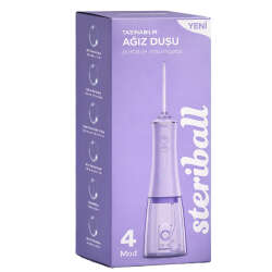 Steriball Taşınabilir Ağız Duşu - Lila - 1