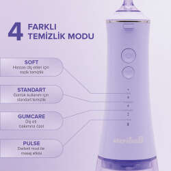 Steriball Taşınabilir Ağız Duşu - Lila - 7