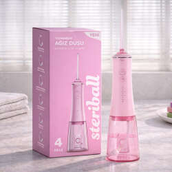 Steriball Taşınabilir Ağız Duşu - Pembe - 3