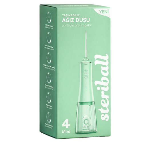 Steriball Taşınabilir Ağız Duşu - Yeşil - Steriball