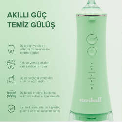Steriball Taşınabilir Ağız Duşu - Yeşil - 5