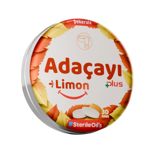 Sterile Oils Adaçayı ve Limon Şekersiz Pastil 30 Adet - 1