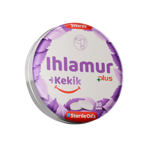 Sterile Oils Ihlamur ve Kekik Şekersiz Pastil 30 Adet - 1