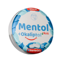 Sterile Oils Mint Okaliptus Şekersiz Pastil 30 Adet - 1