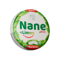 Sterile Oils Nane ve Limon Şekersiz Pastil 30 Adet - 1
