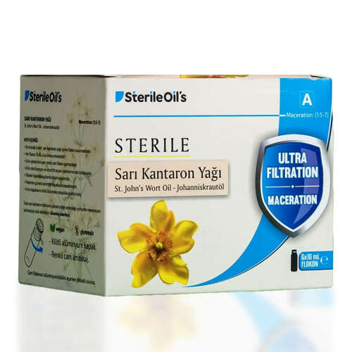 Sterile Oils Sarı Kantaron Yağı 6 x 10 ml - Sterile Oils