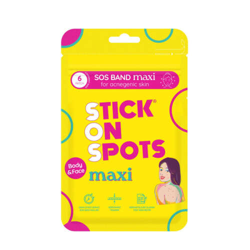 Stick On Spots Body and Face Maxi Sos Band 6lı - 1