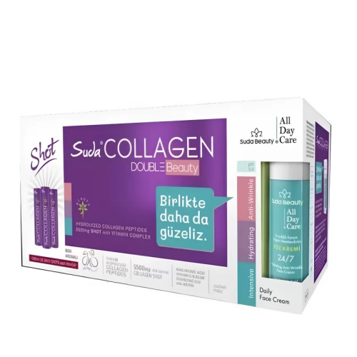 Suda Collagen Double Beauty Plum Erik Aromalı 40 ml x 30 Adet - 1