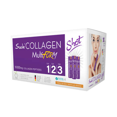 Suda Collagen MultiForm Şeftali Aromalı 40 ml x 30 Shot - Suda Collagen