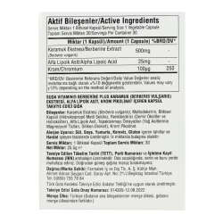 Suda Vitamin Berberine Plus Karamuk Ekstresi 30 Kapsül - 4