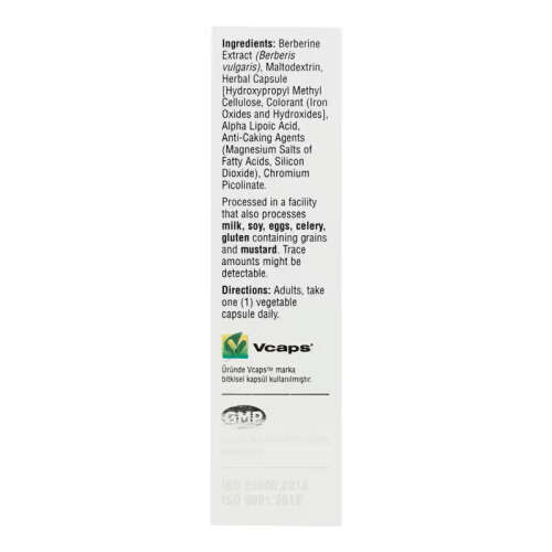Suda Vitamin Berberine Plus Karamuk Ekstresi 30 Kapsül - 5