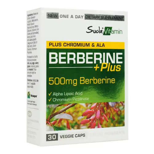 Suda Vitamin Berberine Plus Karamuk Ekstresi 30 Kapsül - 2