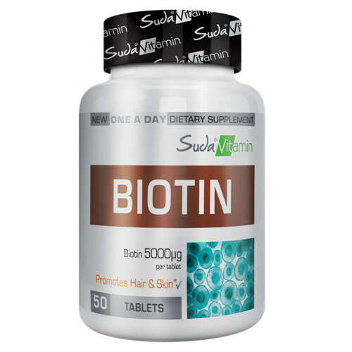 Suda Vitamin Biotin 50 Tablet - Suda Vitamin