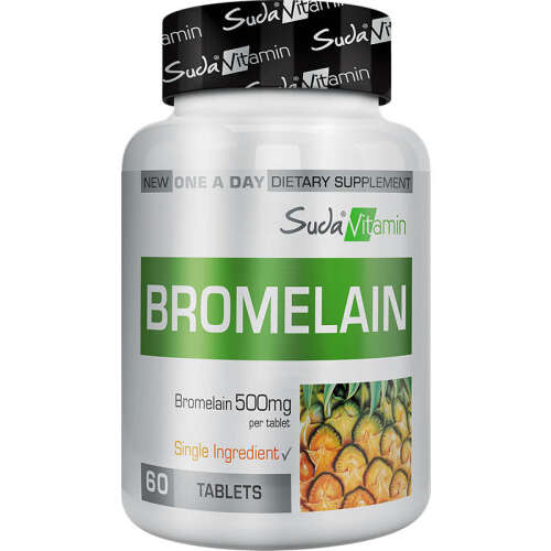 Suda Vitamin Bromelain 500mg 60 Tablet - Suda Vitamin