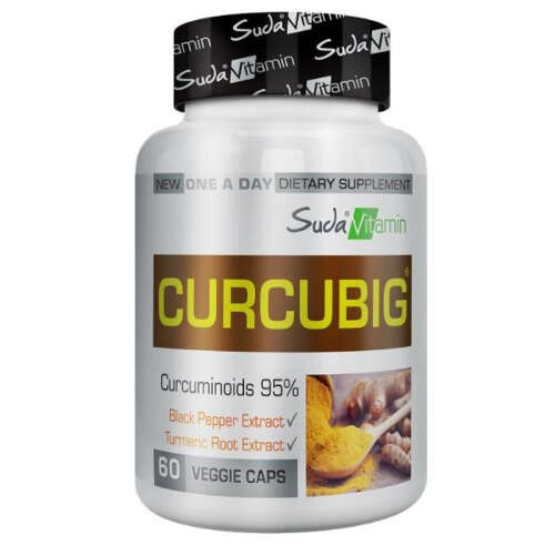 Suda Vitamin Curcubig 60 Bitkisel Kapsül - Suda Vitamin