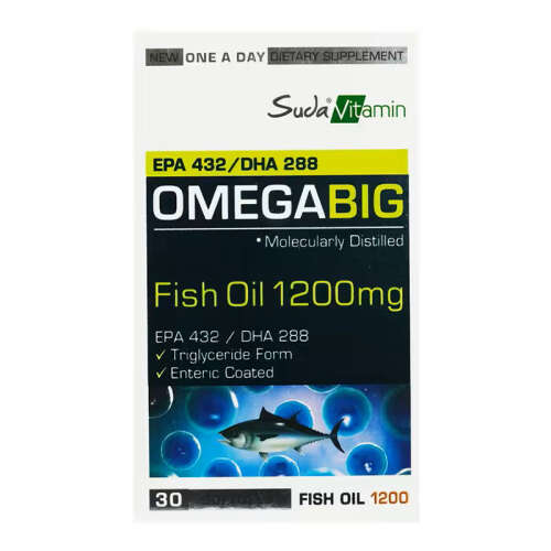 Suda Vitamin OmegaBig 30 Yumuşak Kapsül - Suda Vitamin