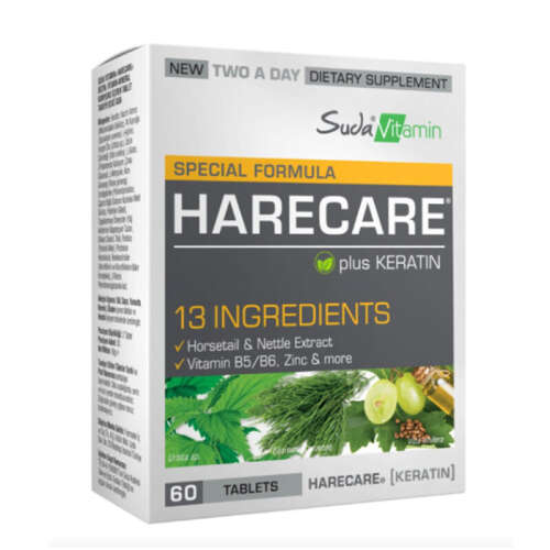 Suda Vitamin Special Formula Harecare 60 Tablet - Suda Vitamin